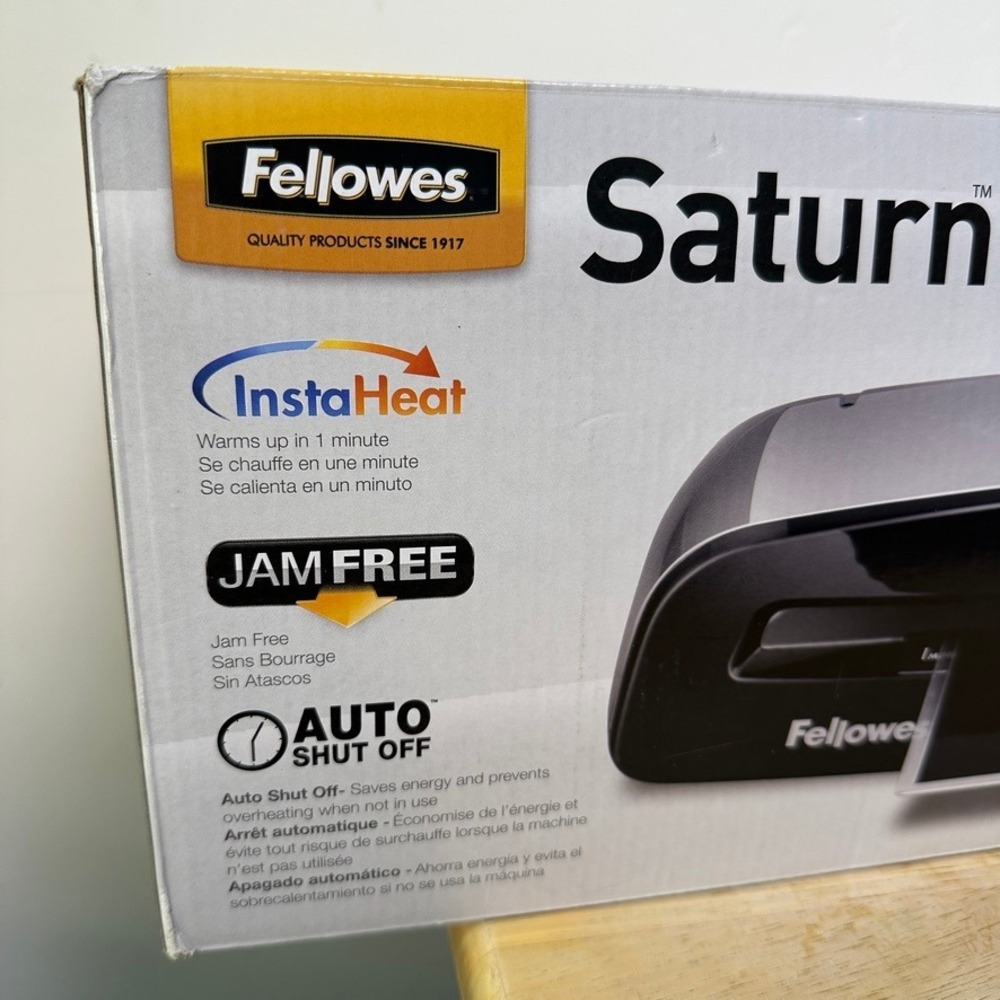 Fellowes Saturn3i 125 Laminator Thermal Home Small Office Jam Free InstaHeat - Picture 14 of 16